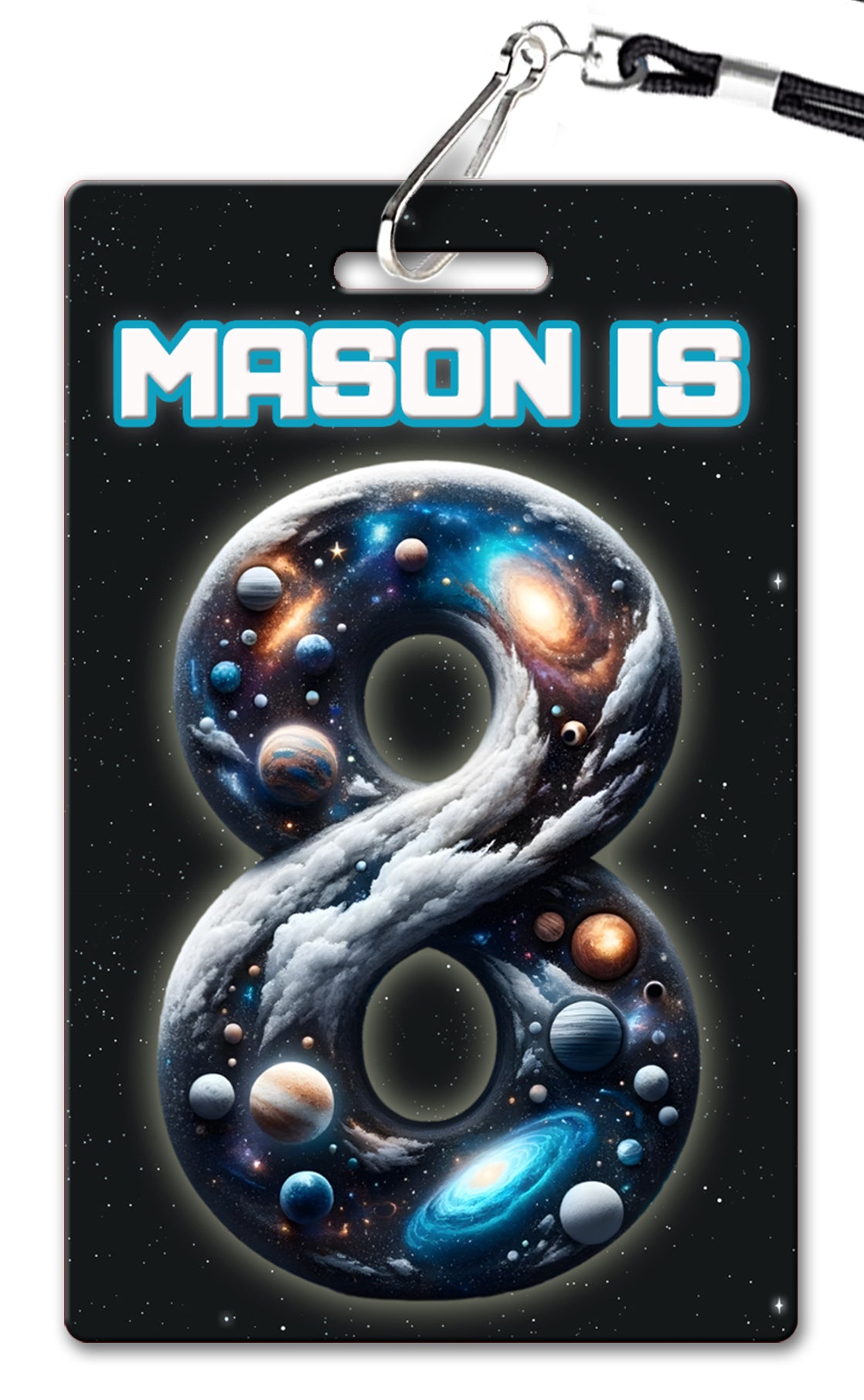 Outer Space Birthday Invitation