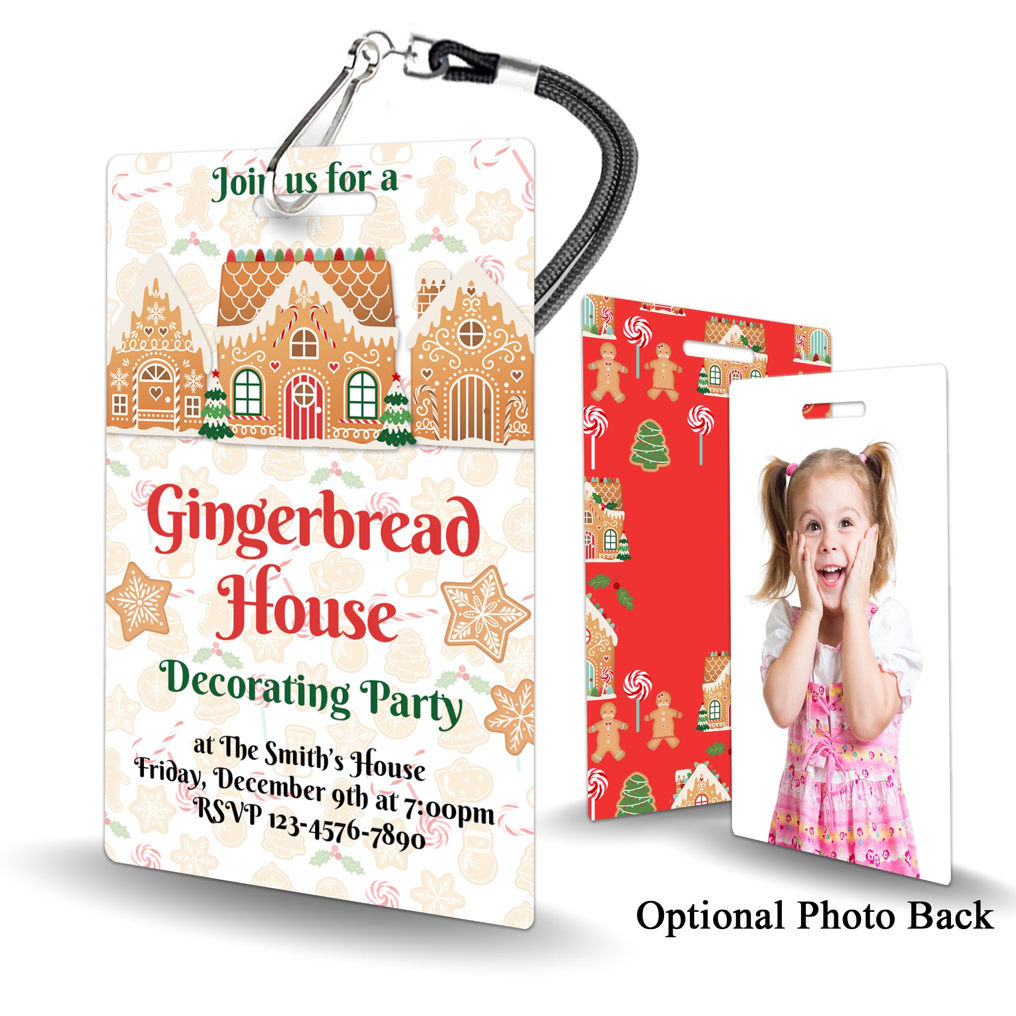 gingerbread-invitations-pvc-invites-vip-birthday-invitations for Gingerbread House Invitations Free Printable Gingerbread Invitations - PVC Invites - VIP Birthday Invitations for Gingerbread House Invitations Free Printable