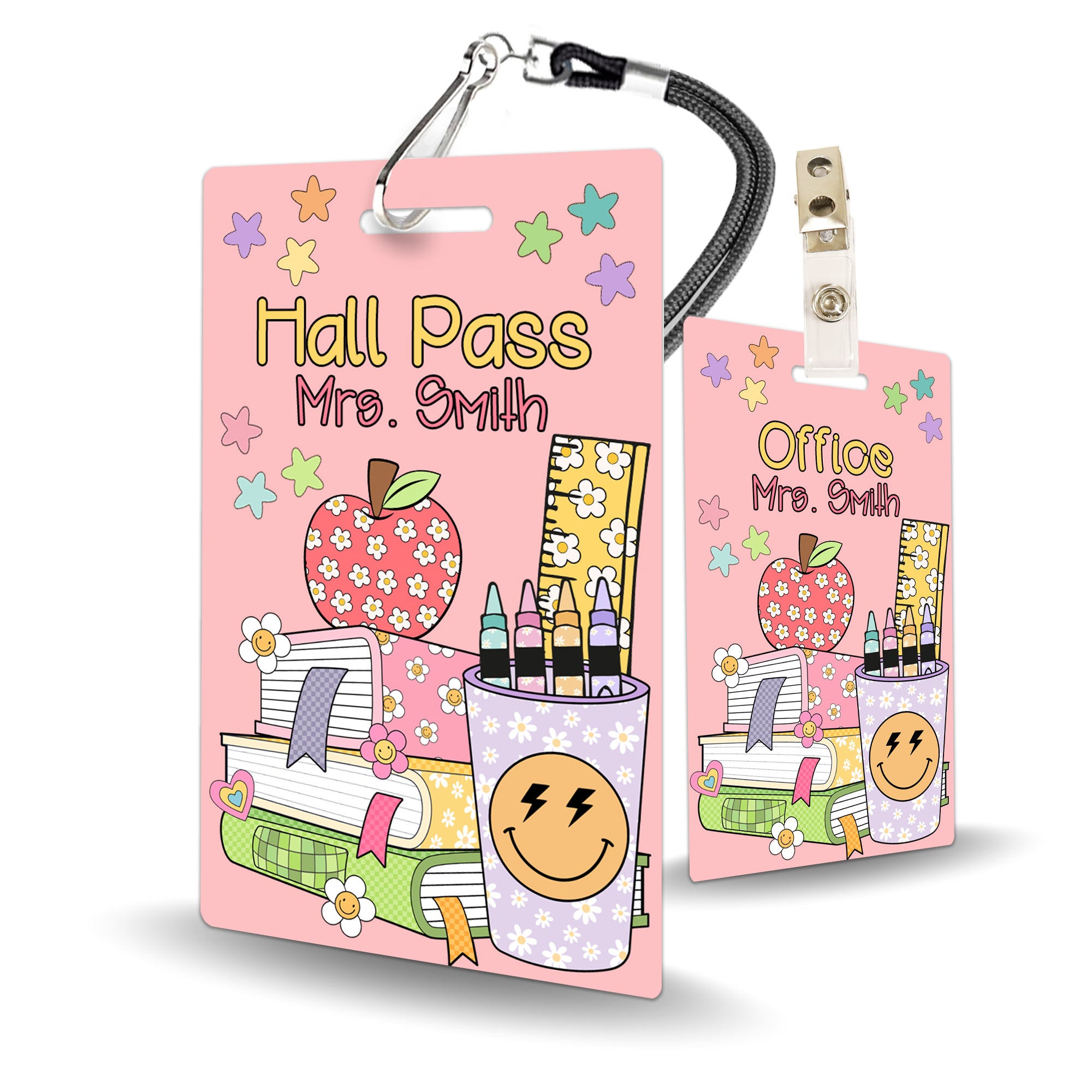 Groovy Books Hall Passes (Set of 10)
