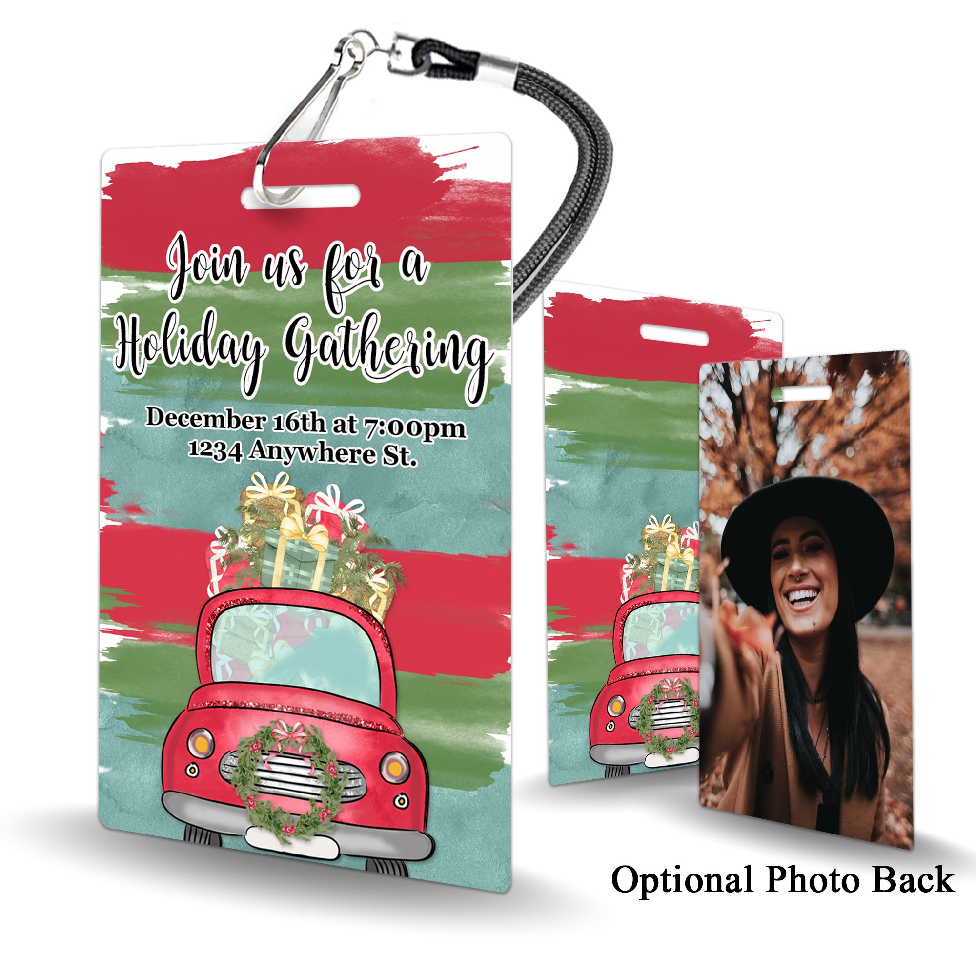 Christmas Car Invitation