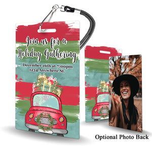 Christmas Car Invitation