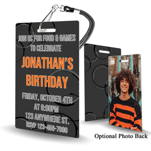 Circles Birthday Invitation
