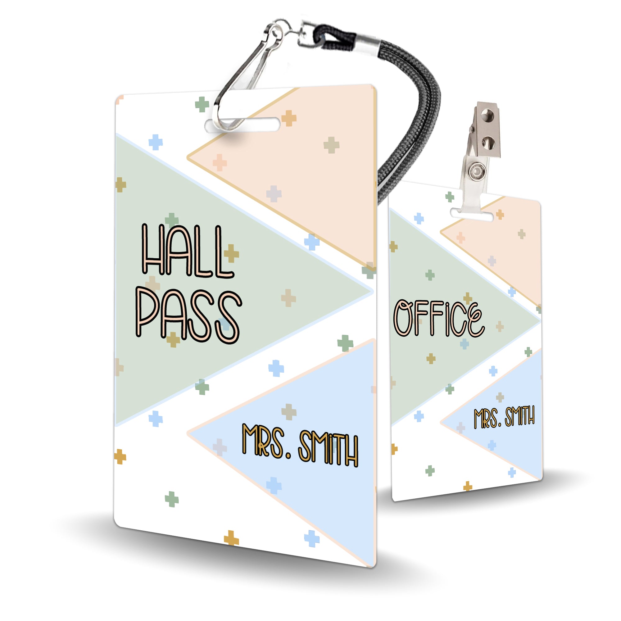Simplicity Theme Classroom Hall Pass Set of 10