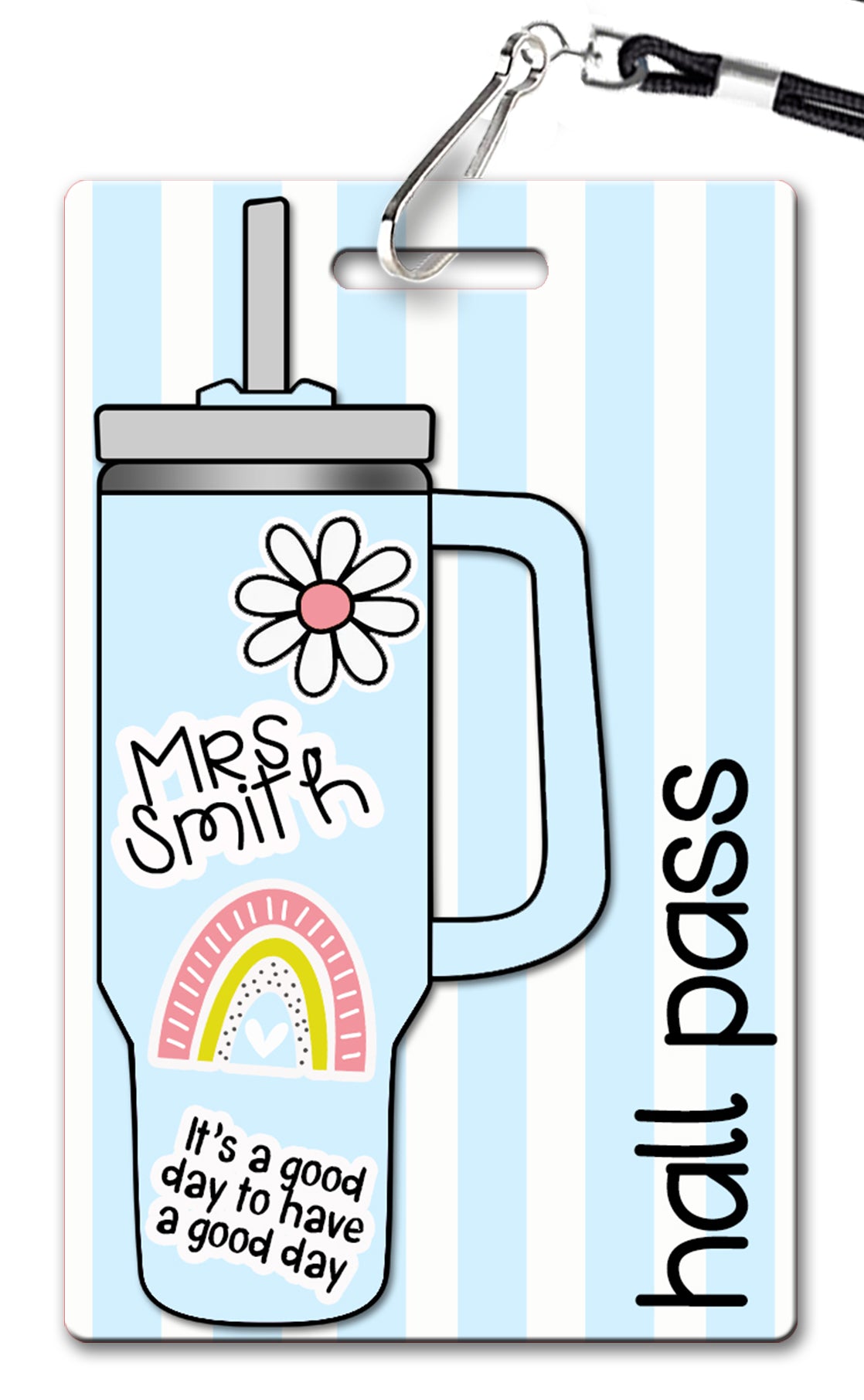 Tumbler Hall Passes (Set of 10)