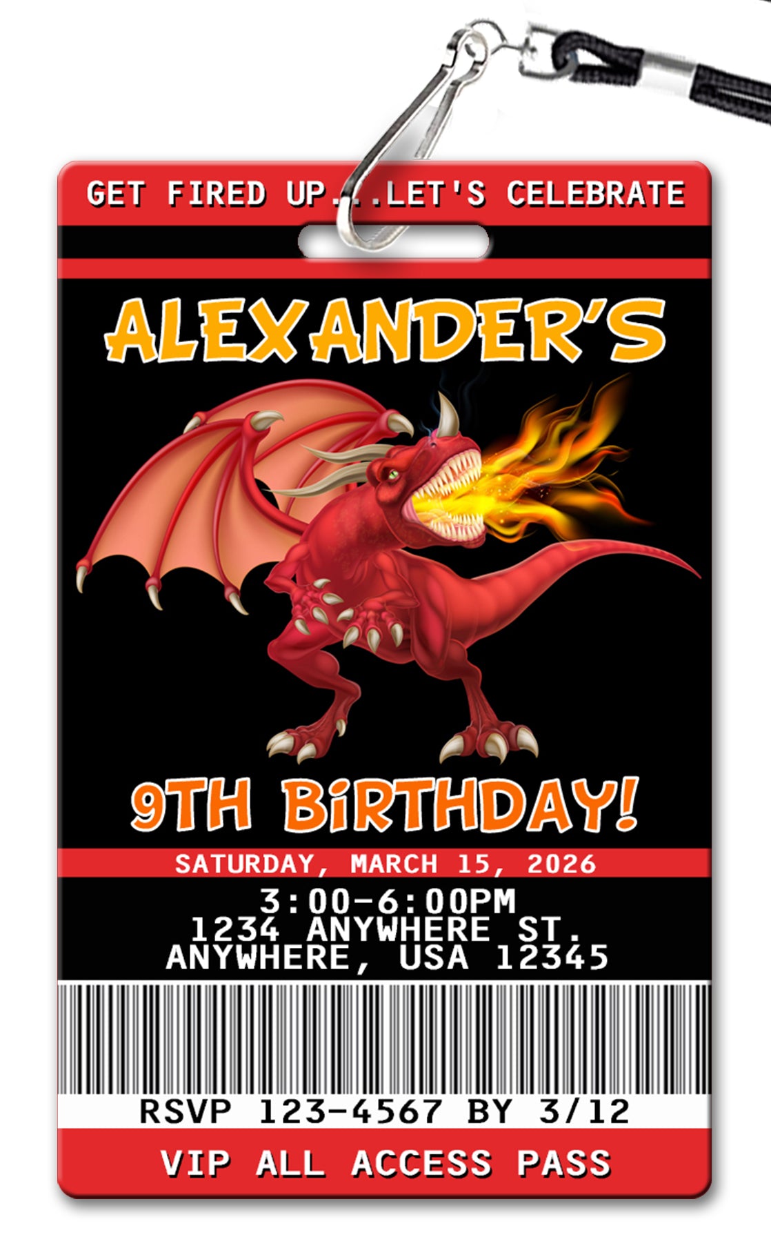 Dragon-Birthday-Invitation