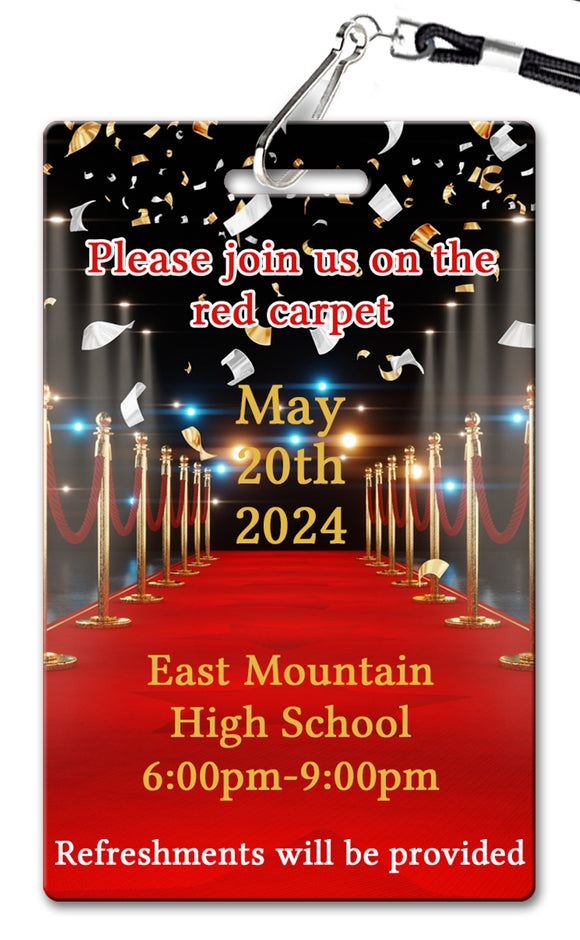 Red Carpet VIP Invitation