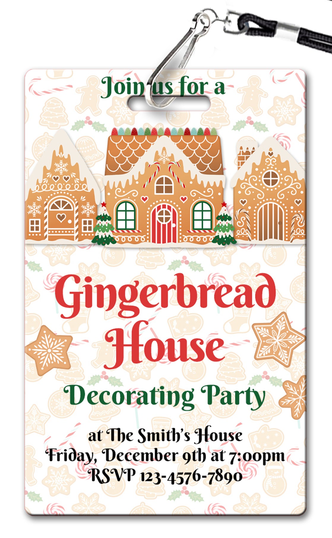Gingerbread-Party-Invitation