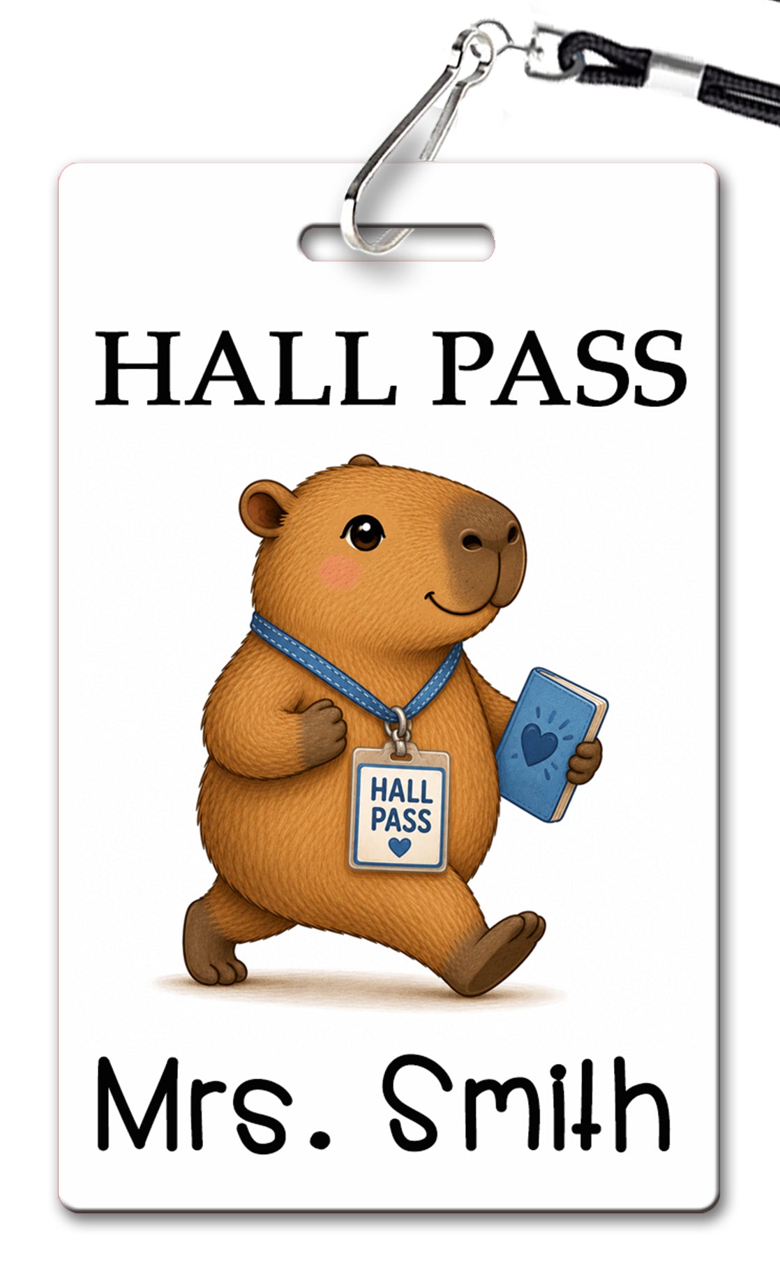 Capybara Hall Passes