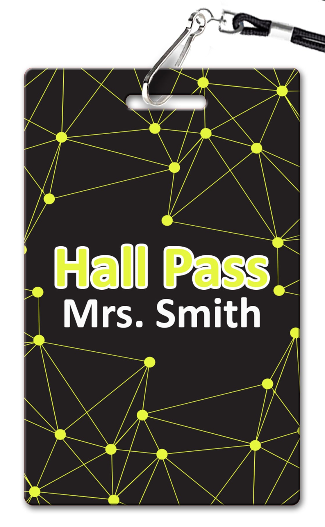 Green Matrix Hall Passes (Set of 10)