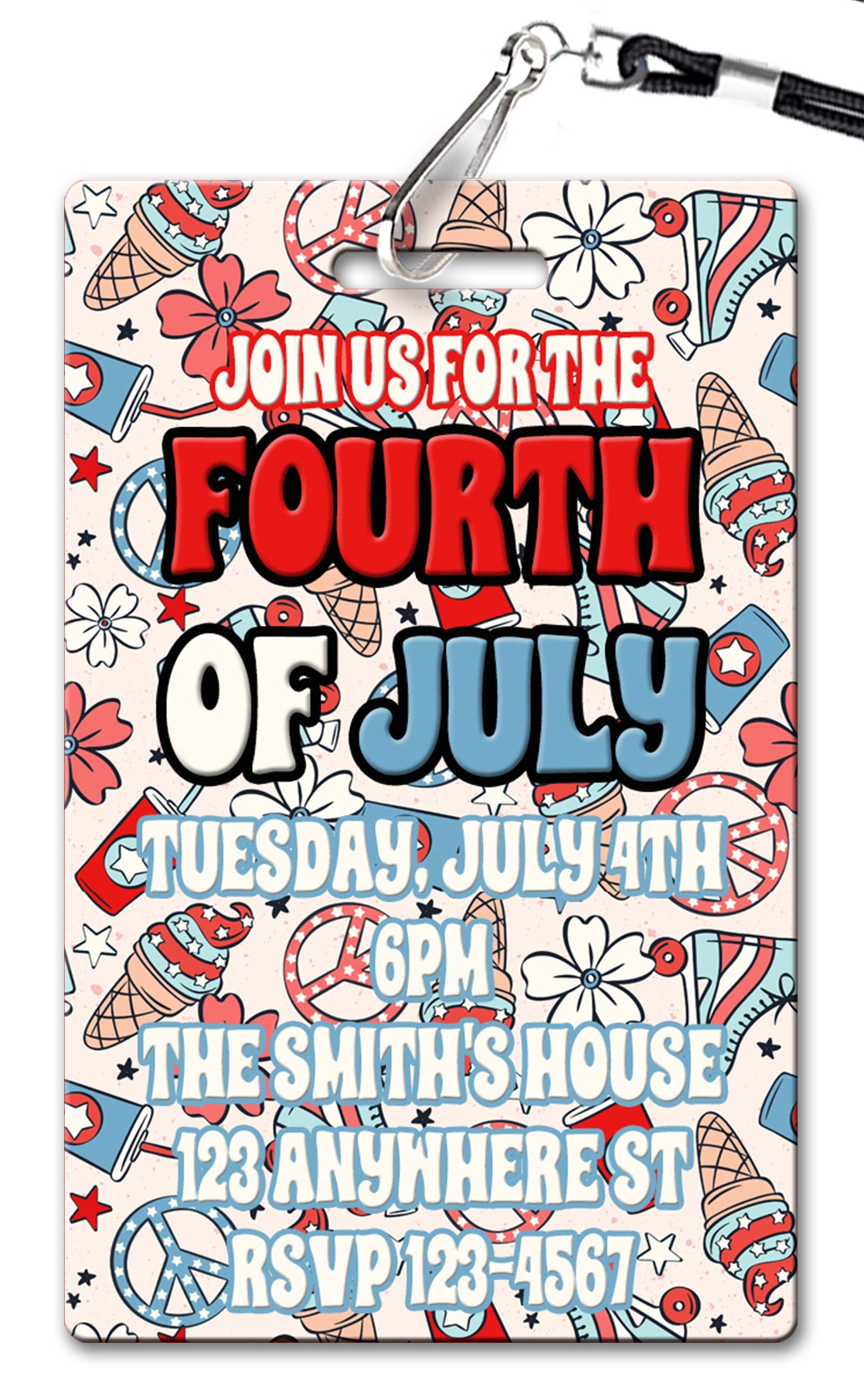 Fourth of July Invitation