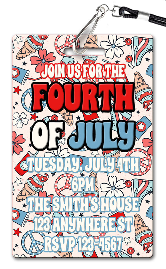 Fourth of July Invitations, 4th of July