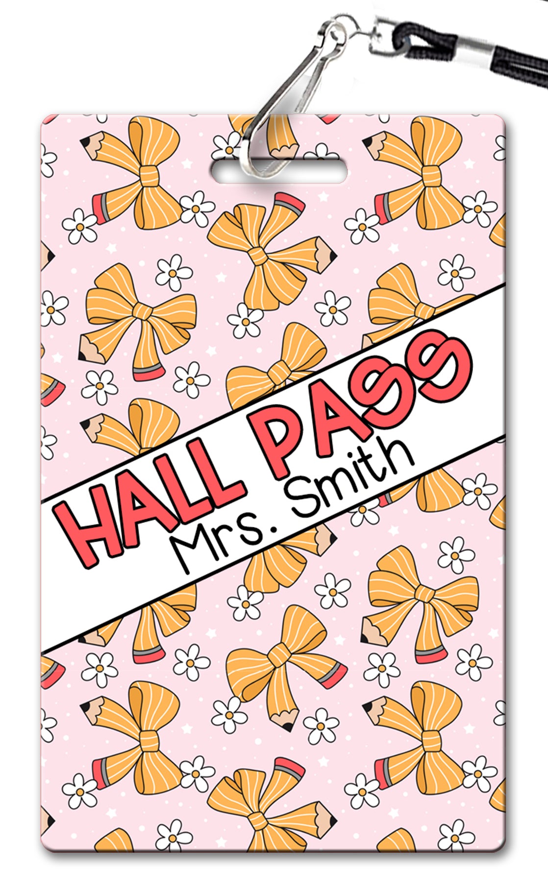 Bows Hall Passes (Set of 10)