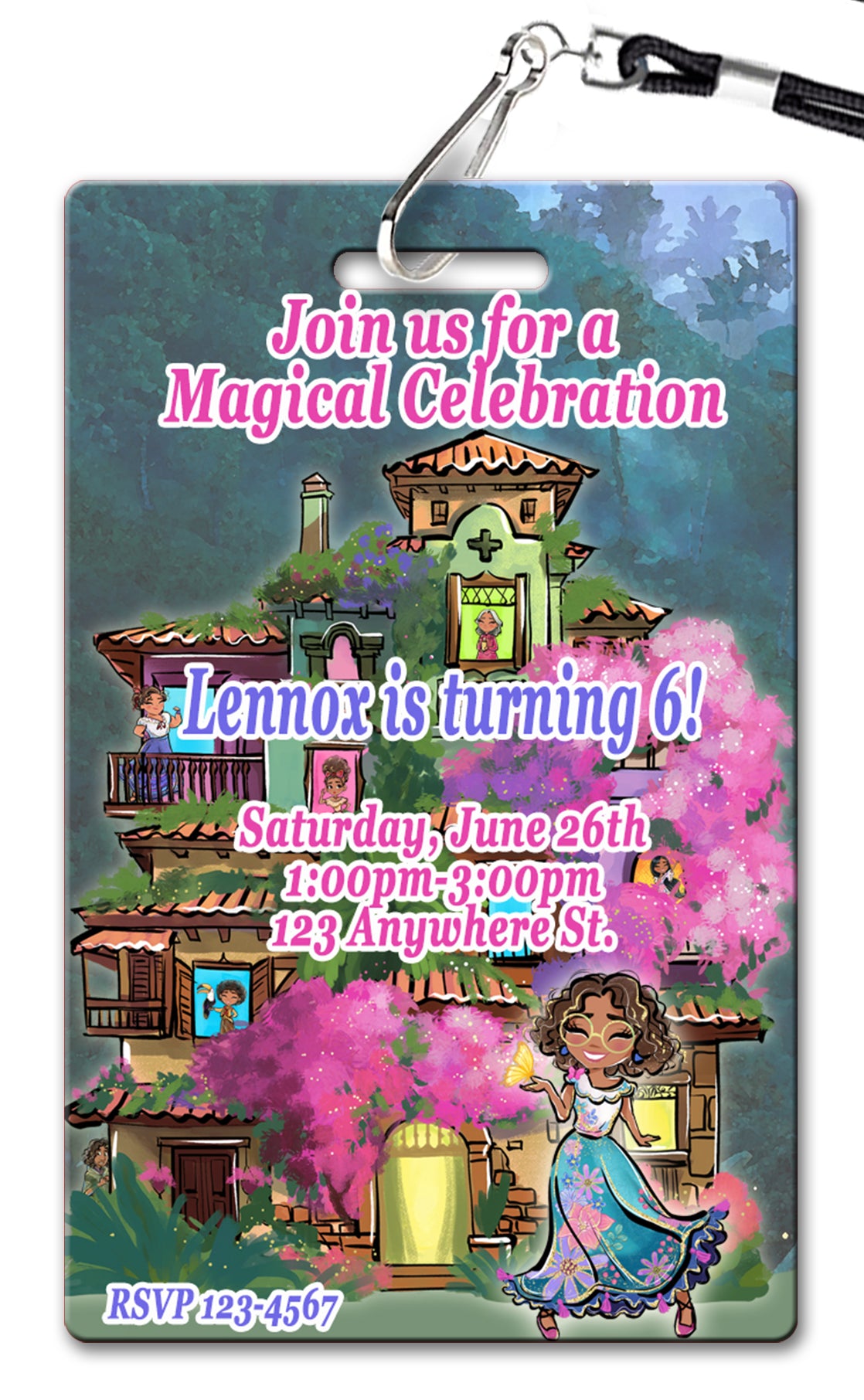 Encanto Birthday Invitation