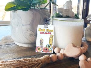 Old School Supplies Hall Passes (Set of 10)