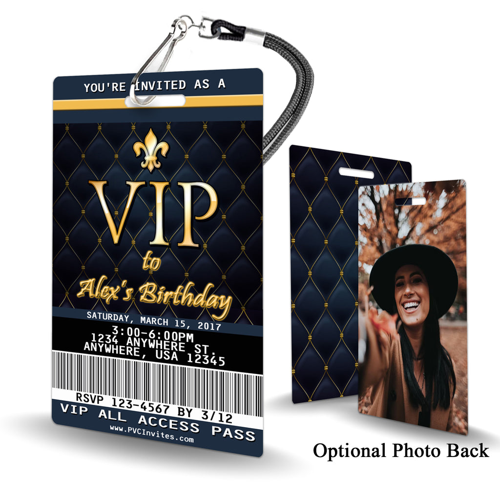 VIP Birthday Invitation