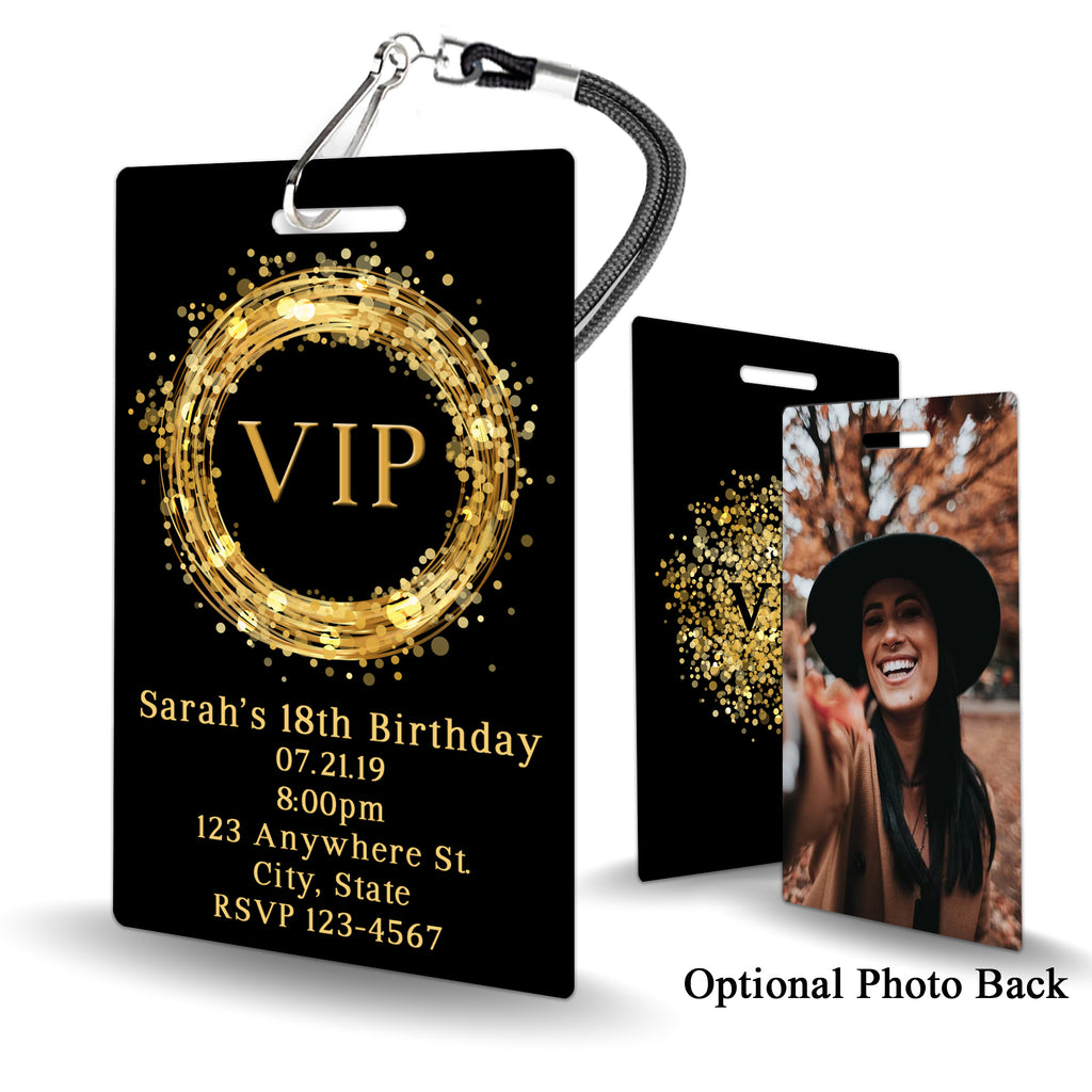 VIP Birthday Invitation