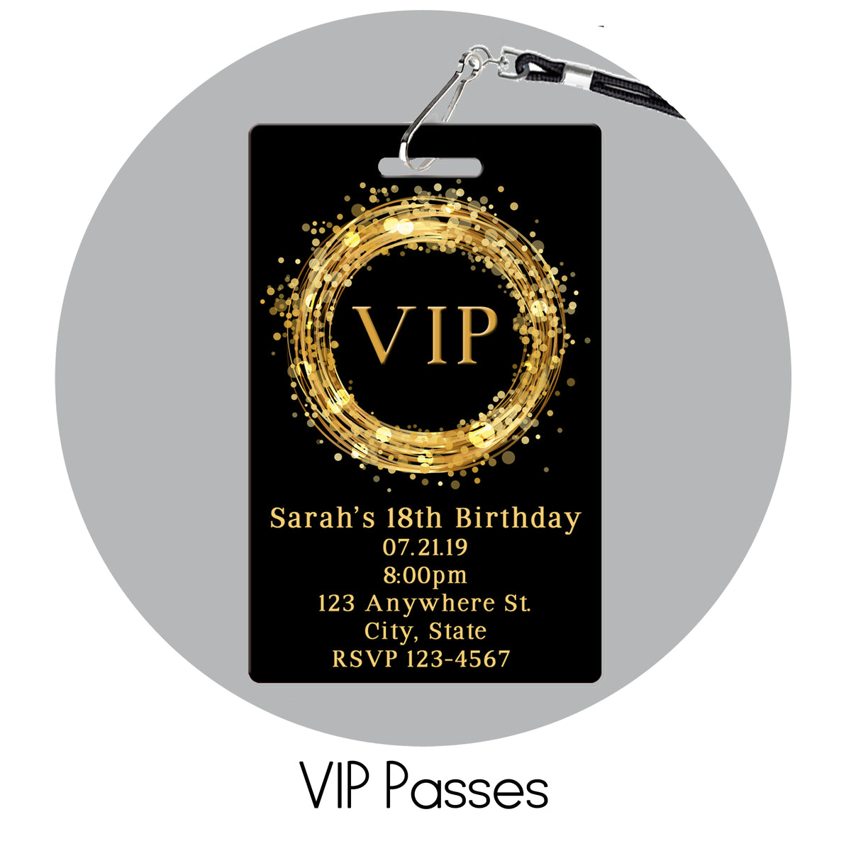 VIP Passes