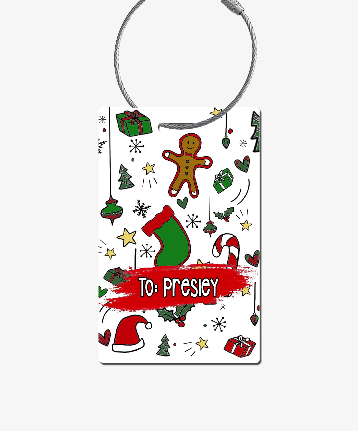 Christmas Gift Tag - Traditional