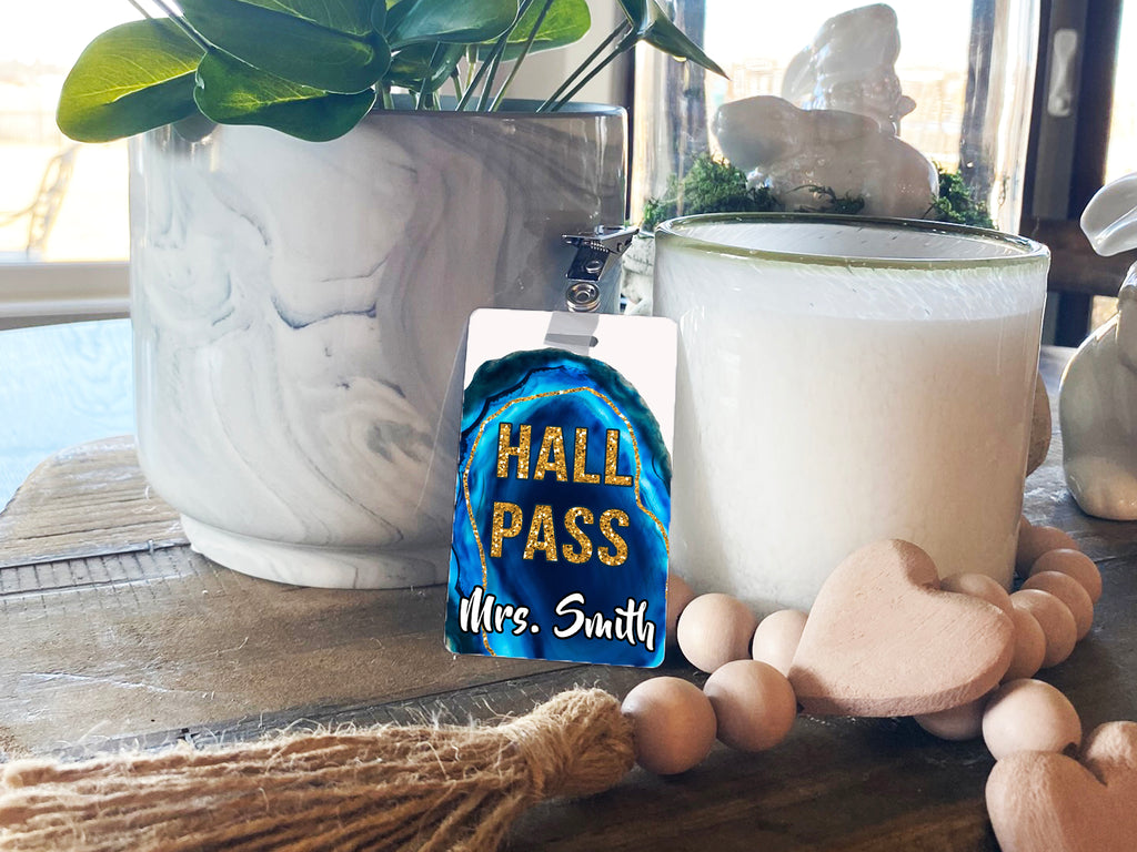Geode Hall Passes (Set of 10)