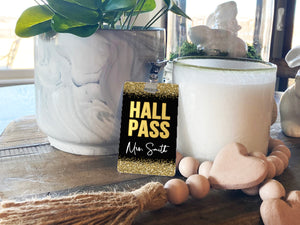 Gold Hall Passes (Set of 10)