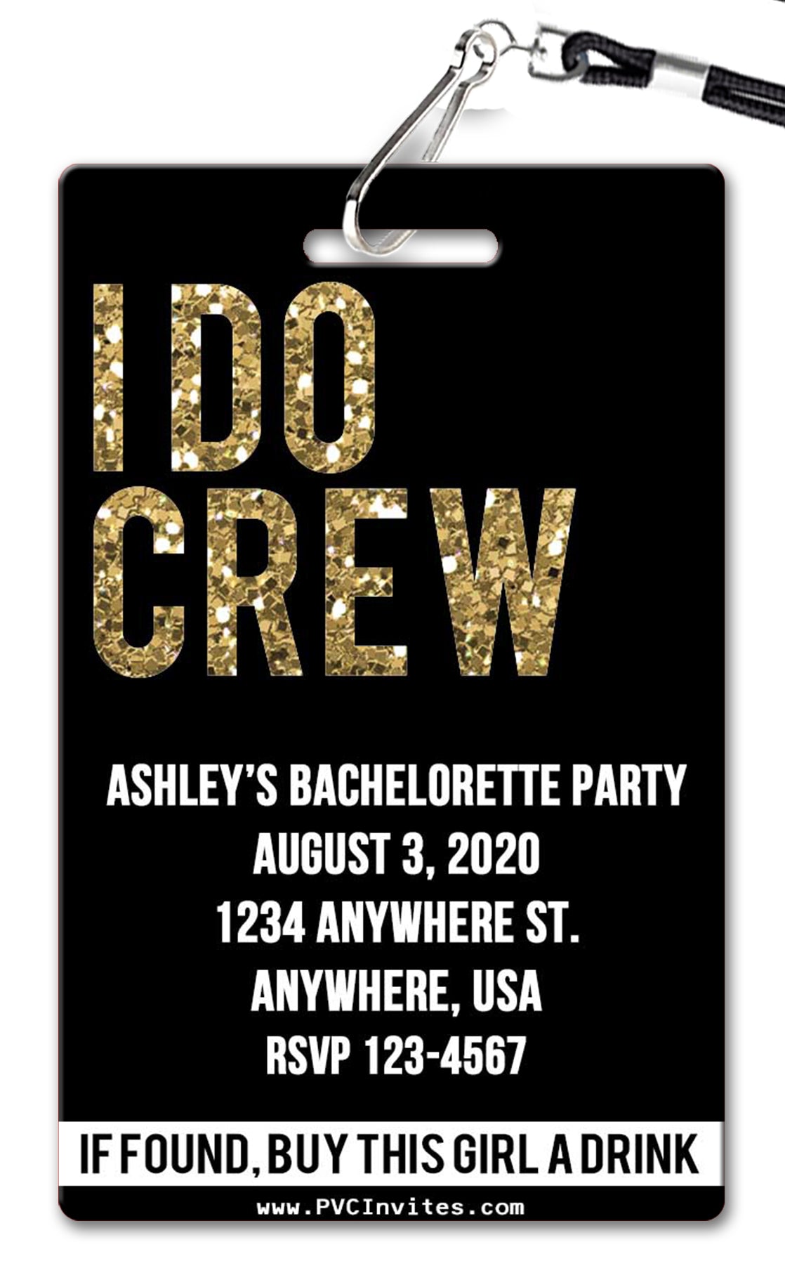 Bachelorette Party Invitation