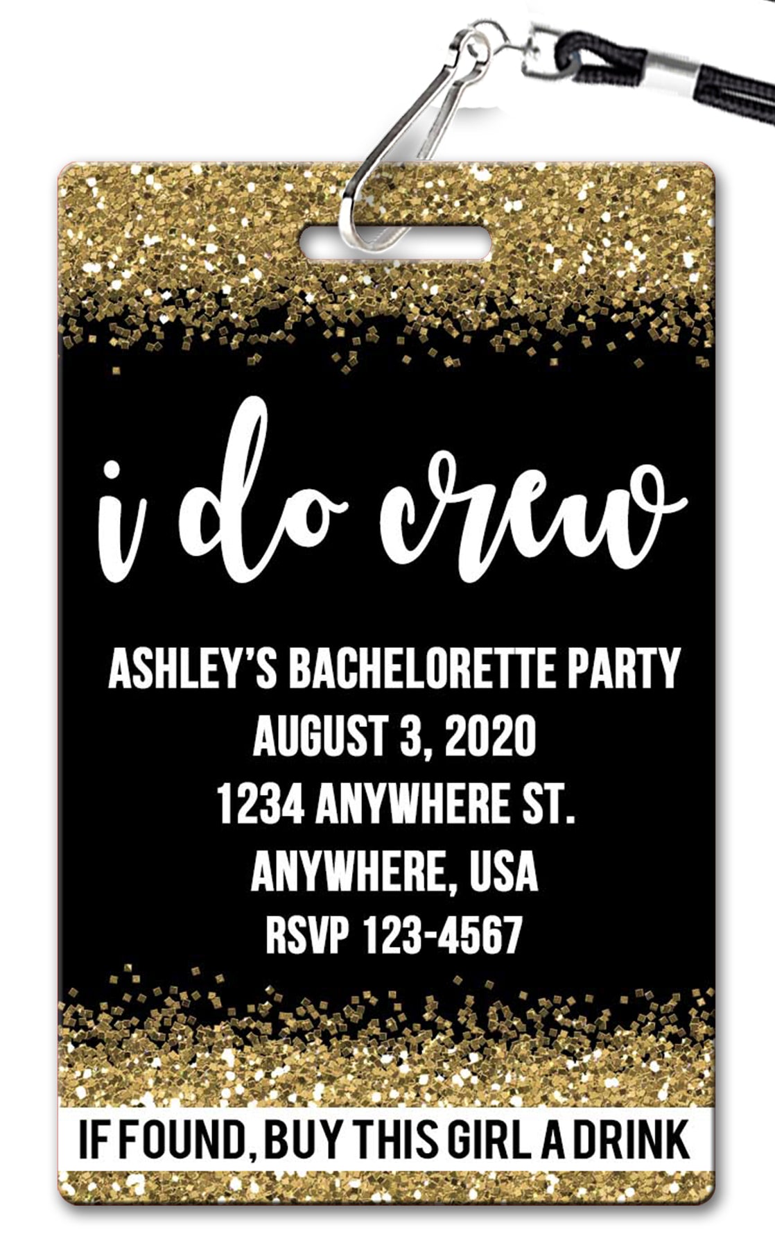 Bachelorette Party Invitation