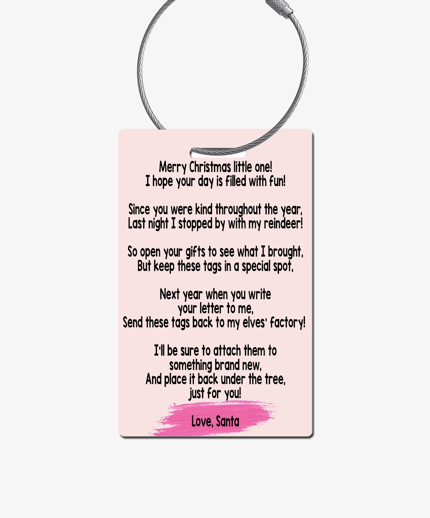 Christmas Gift Tag - Colorful