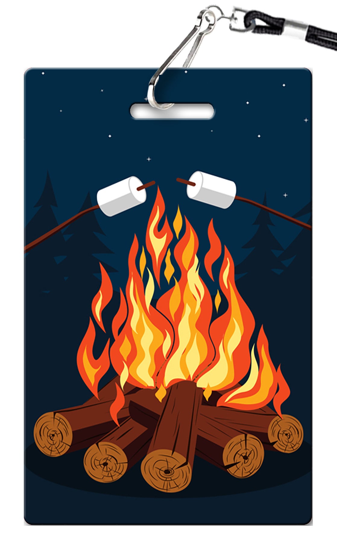 Backyard Bonfire Birthday Invitation