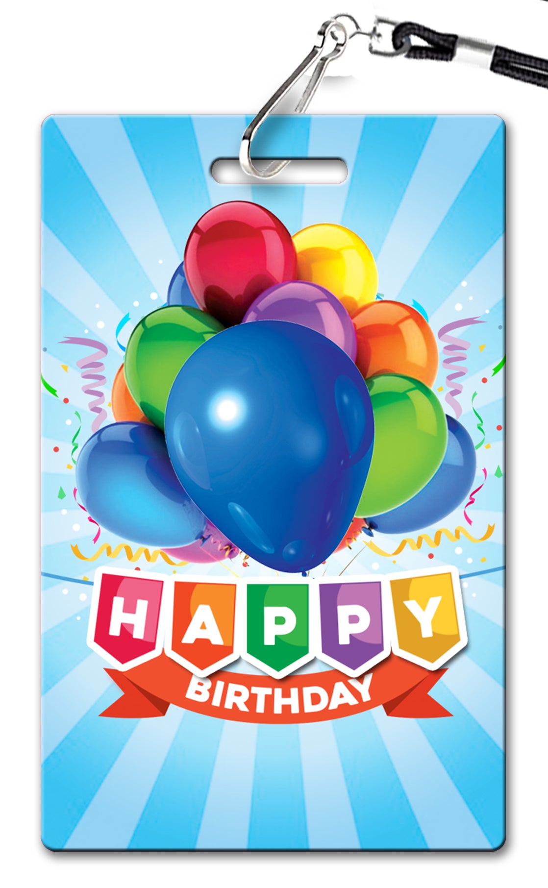 Balloon Birthday Invitations - PVC Invites - VIP Birthday Invitations