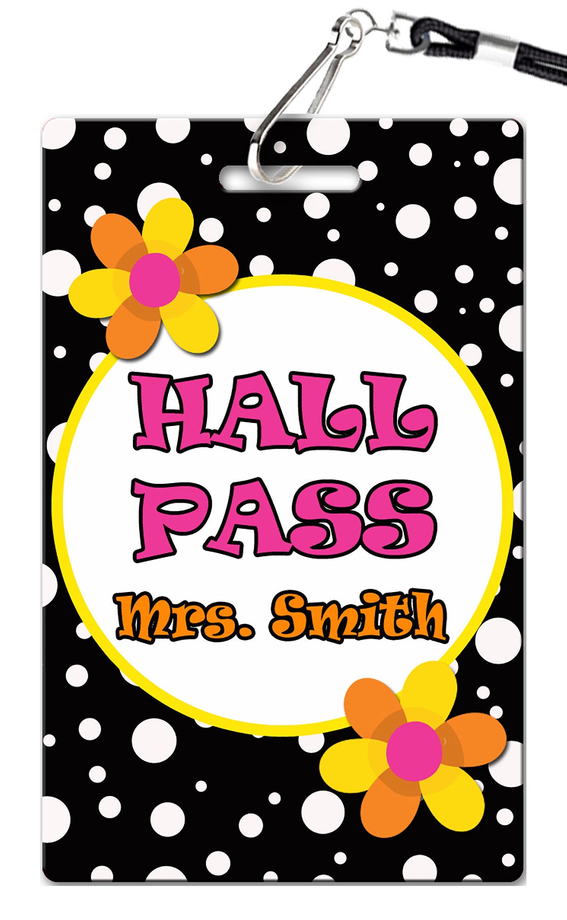 Dots Hall Passes (Set of 10)