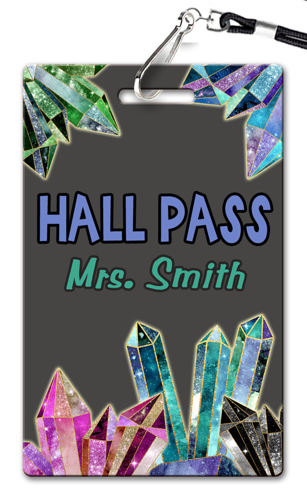 Crystals Hall Passes (Set of 10)