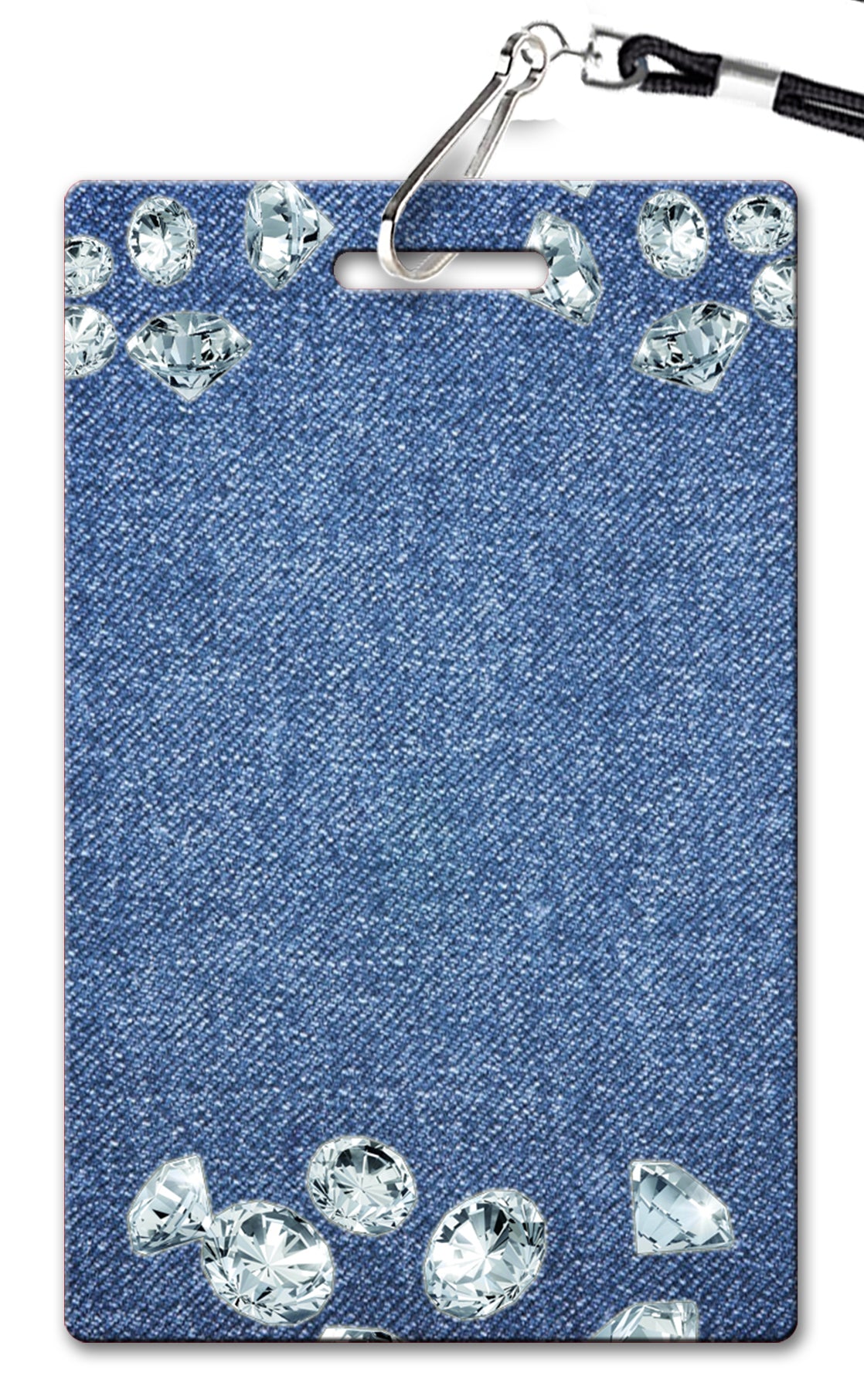 Denim and Diamonds Birthday Invitation