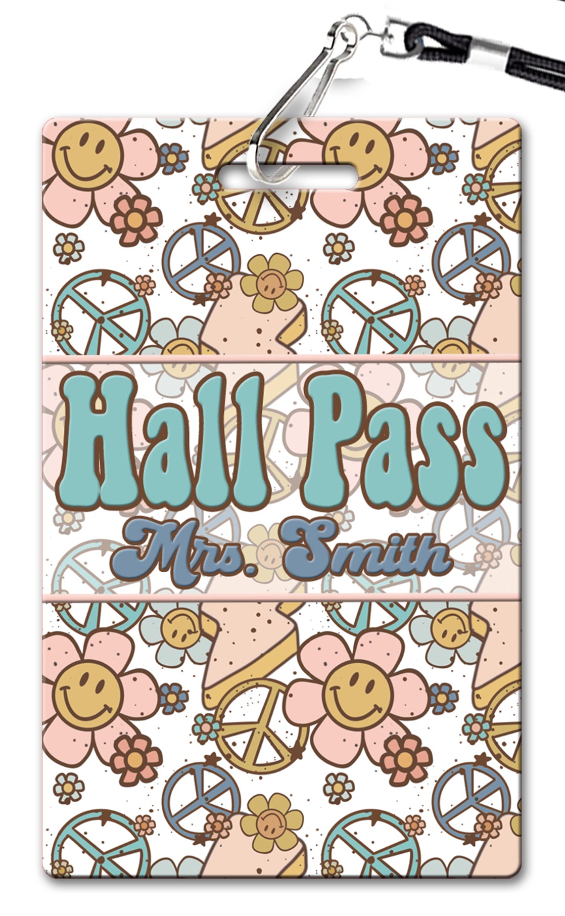 Flower Power Hall Passes (Set of 10)