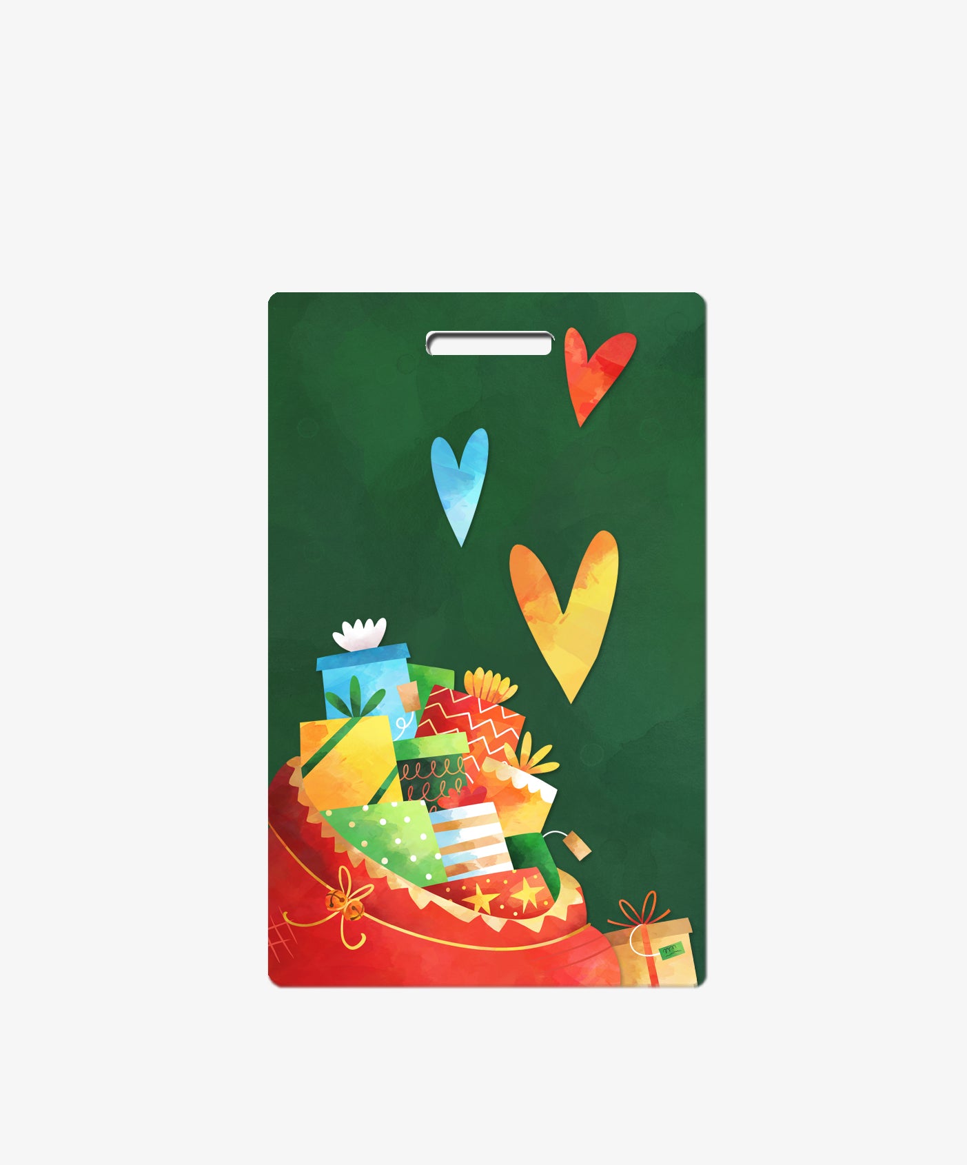 Christmas Elf Toy Donation Tag