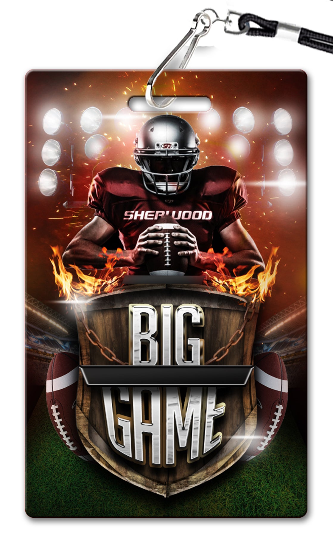 Football Birthday Invitation