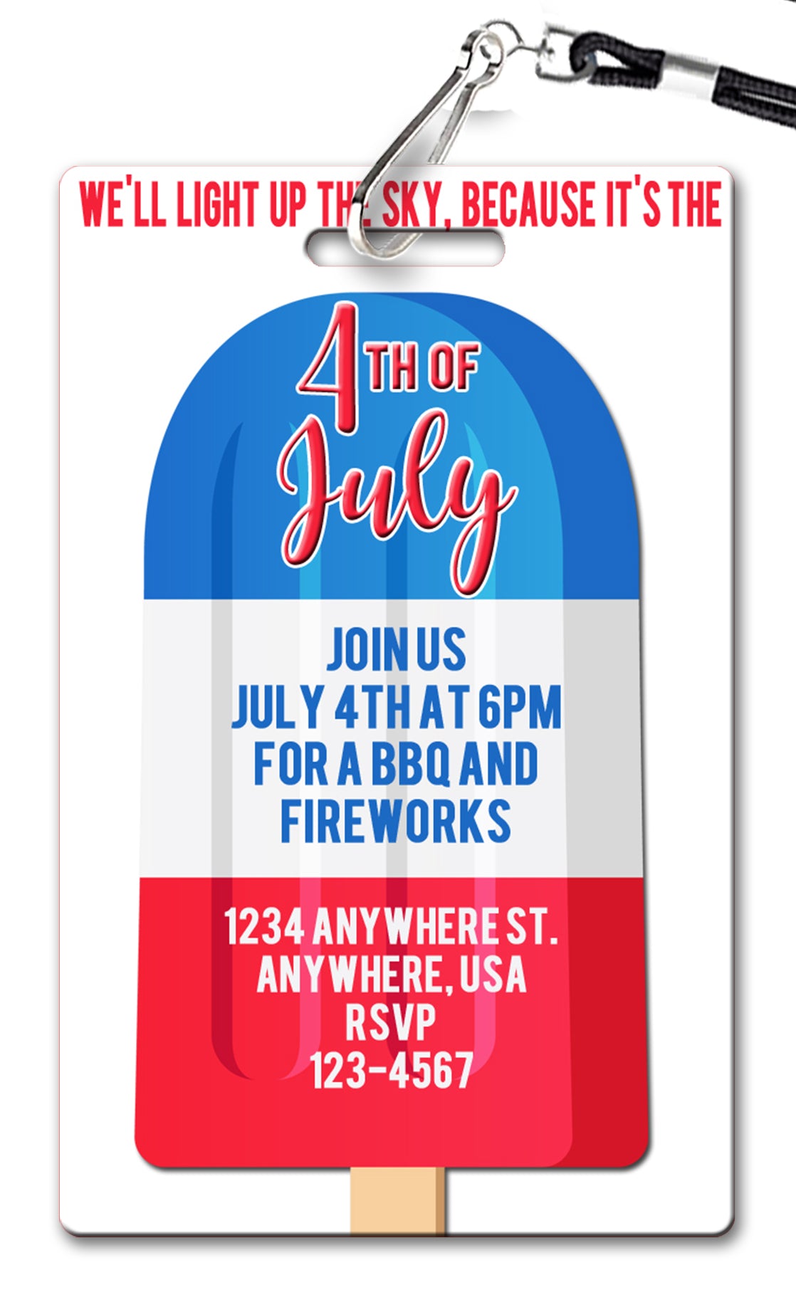 Fourth of July Invitation