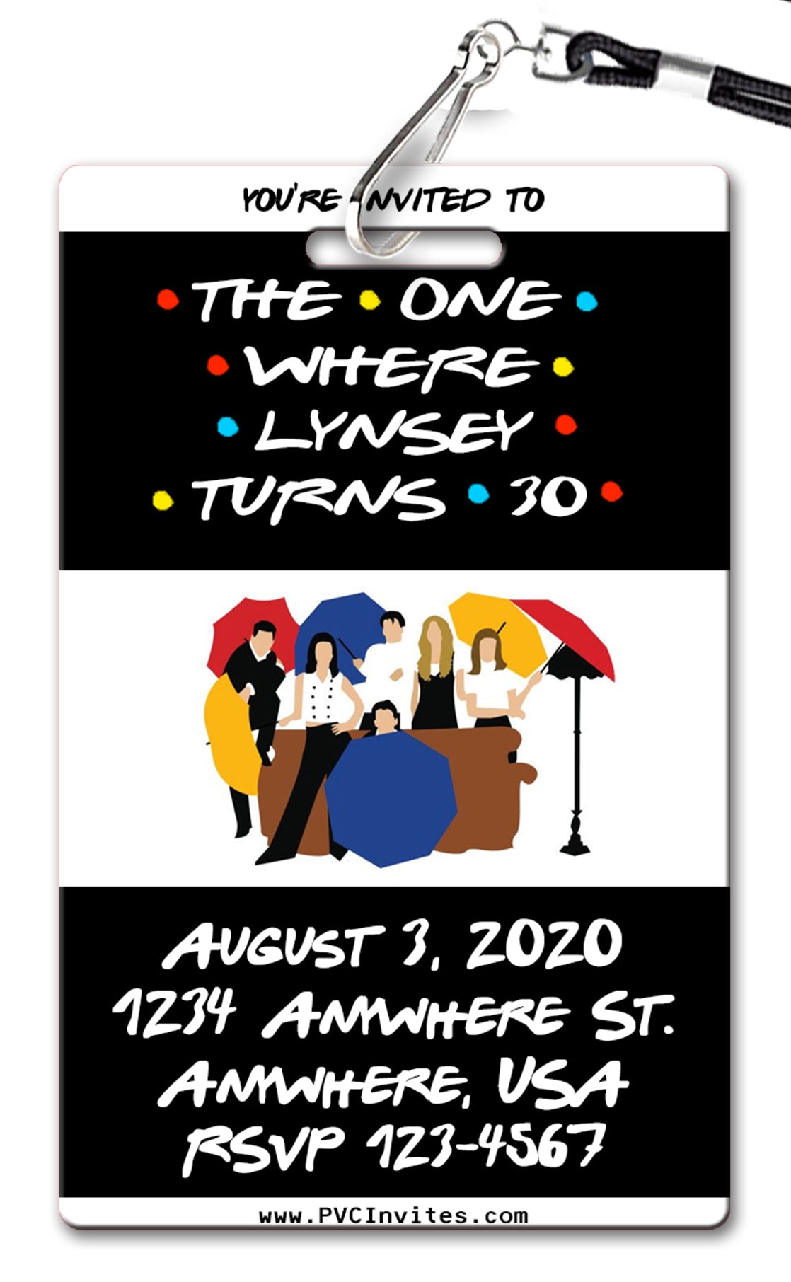 Friends Birthday Invitation