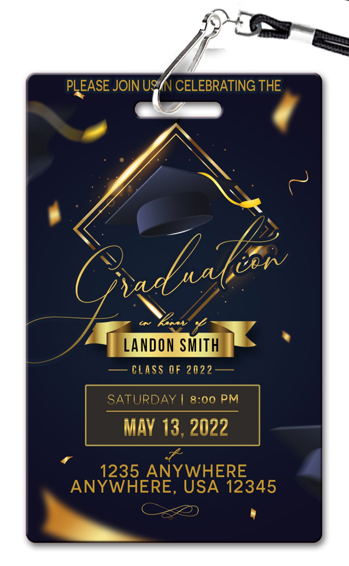 Graduation Announcement Invitation