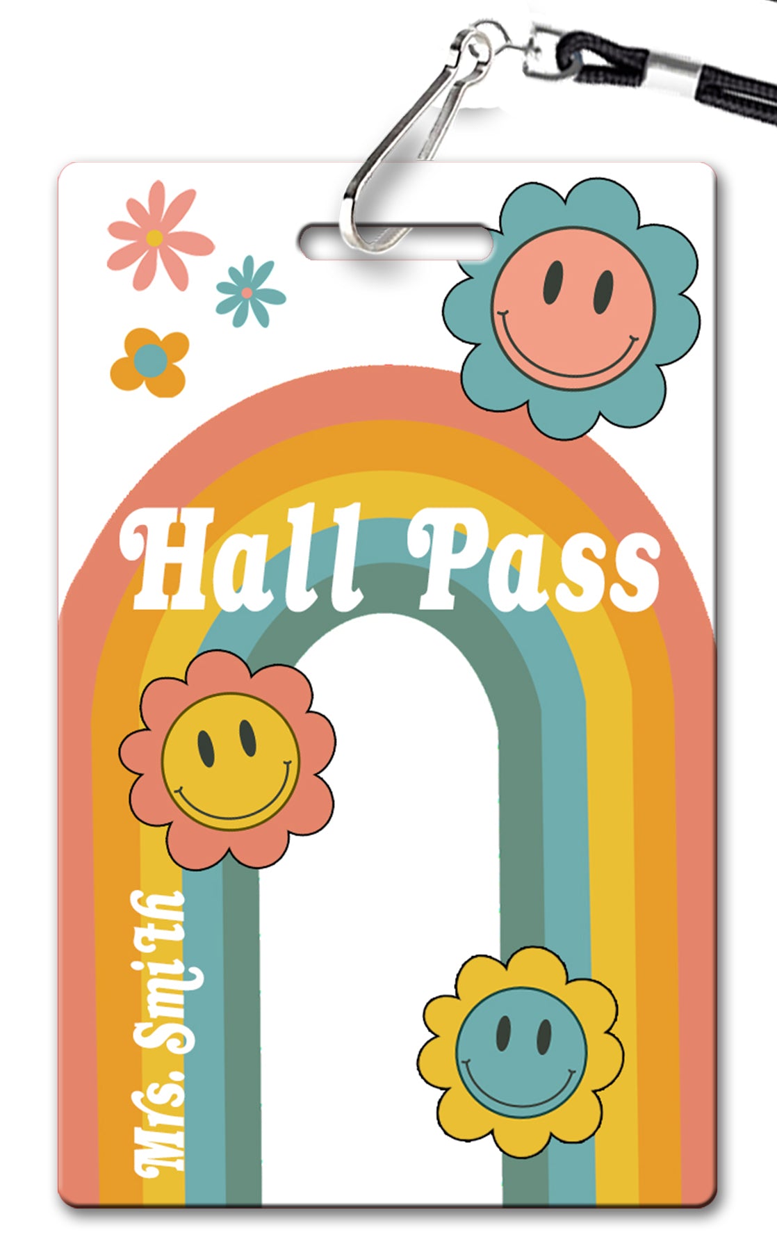 Groovy Smiles Hall Passes (Set of 10)