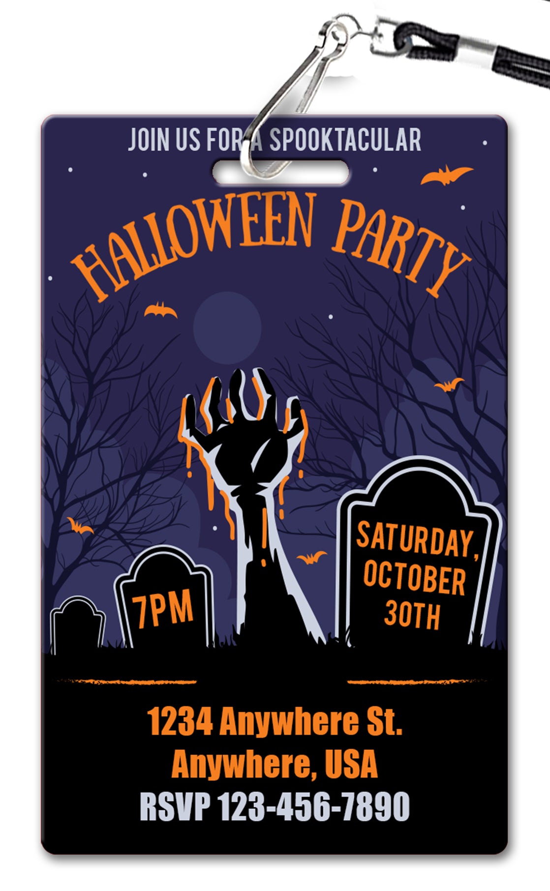 Halloween Party Invitation