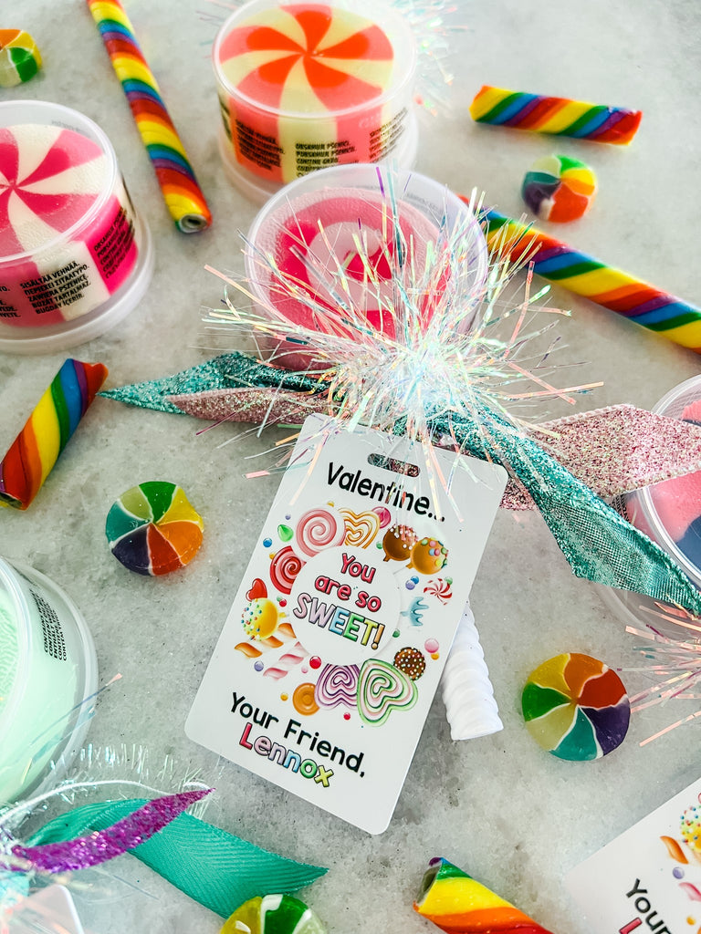 Valentine Lollipop Tag
