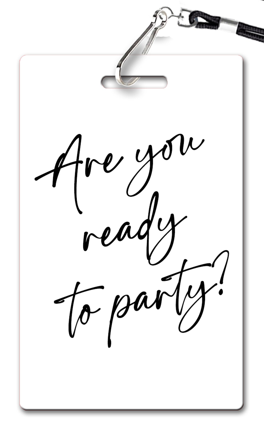 Lets Party Birthday Invitation