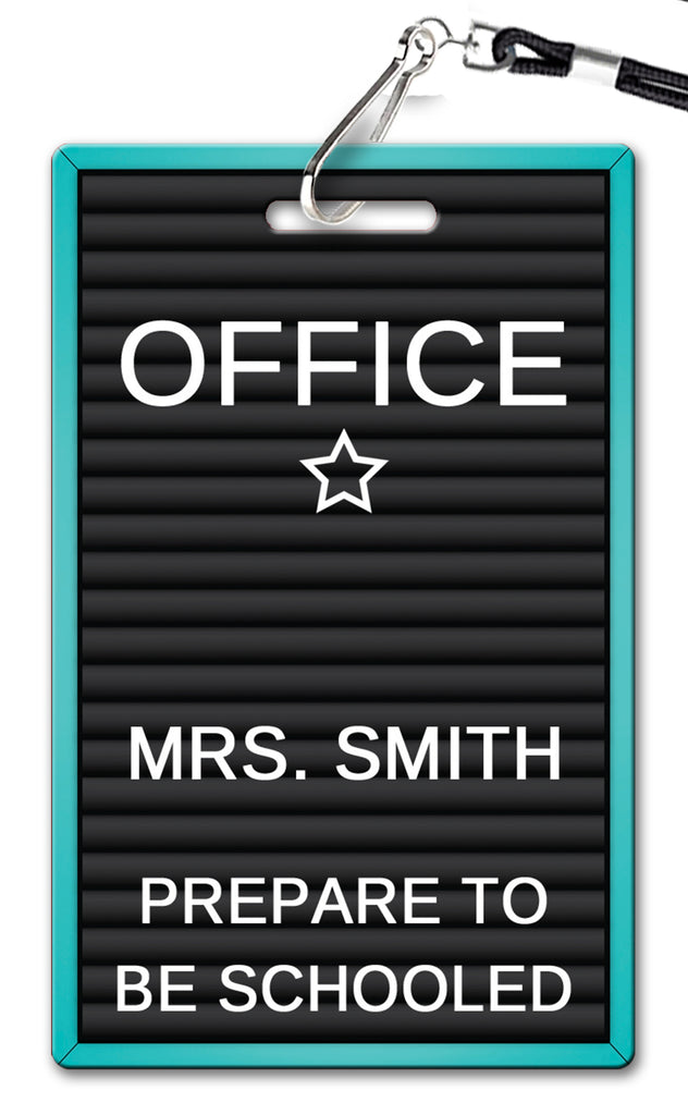 Letterboard Hall Passes (Set of 10)