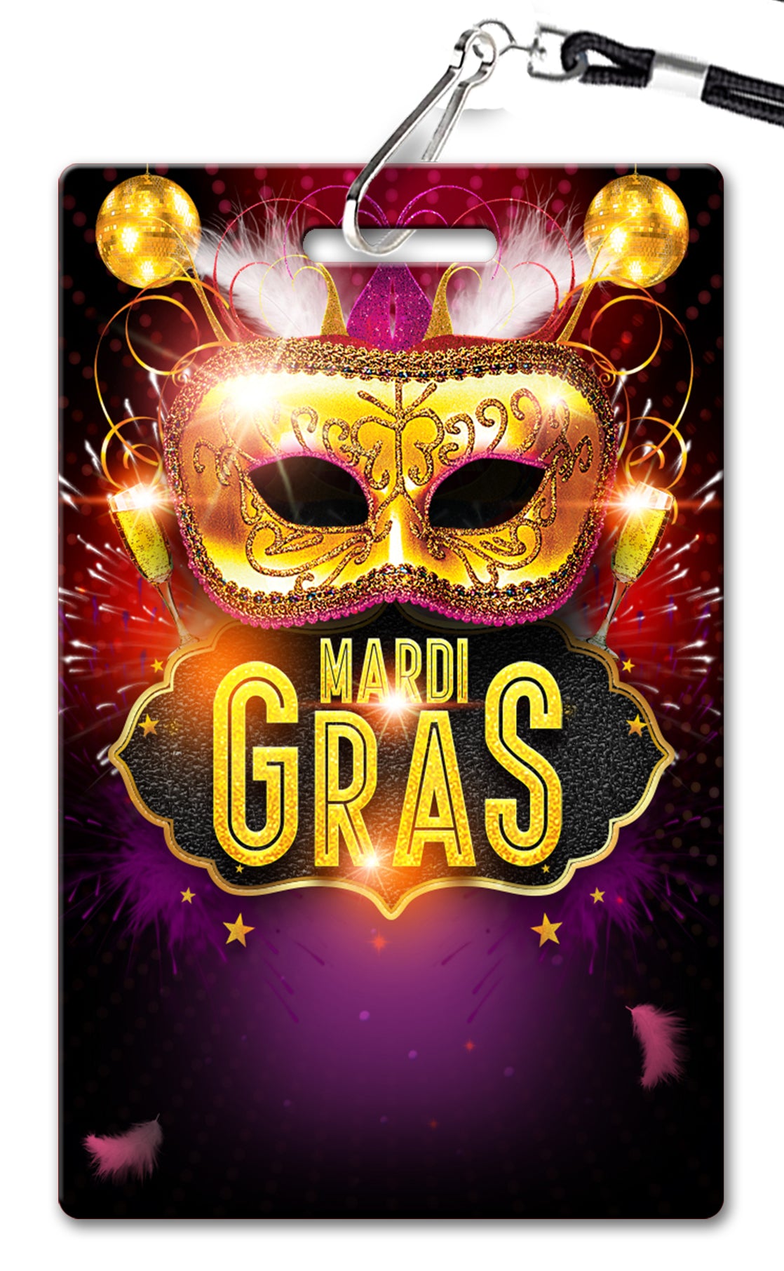 Mardi Gras Invitation