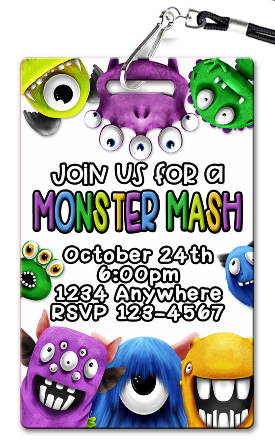 Monster Mash Invitation
