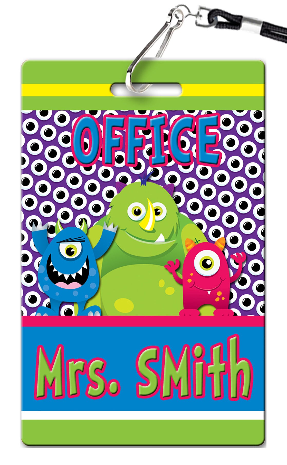 Monsters Hall Passes (Set of 10)