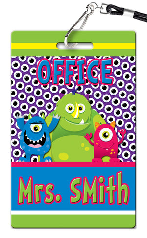 Monsters Hall Passes (Set of 10)