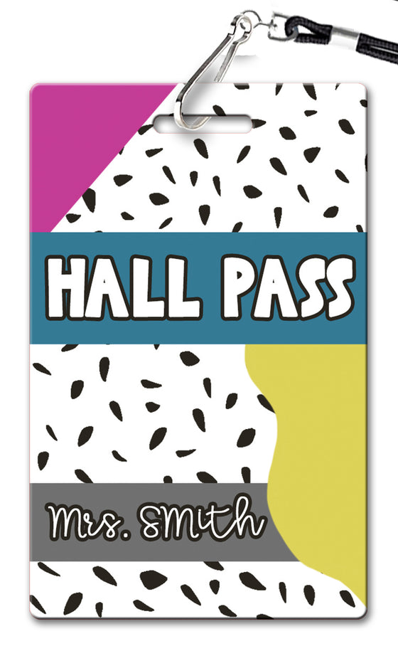 Abstract Fresh Hall Pass Set by Nicole Marte
