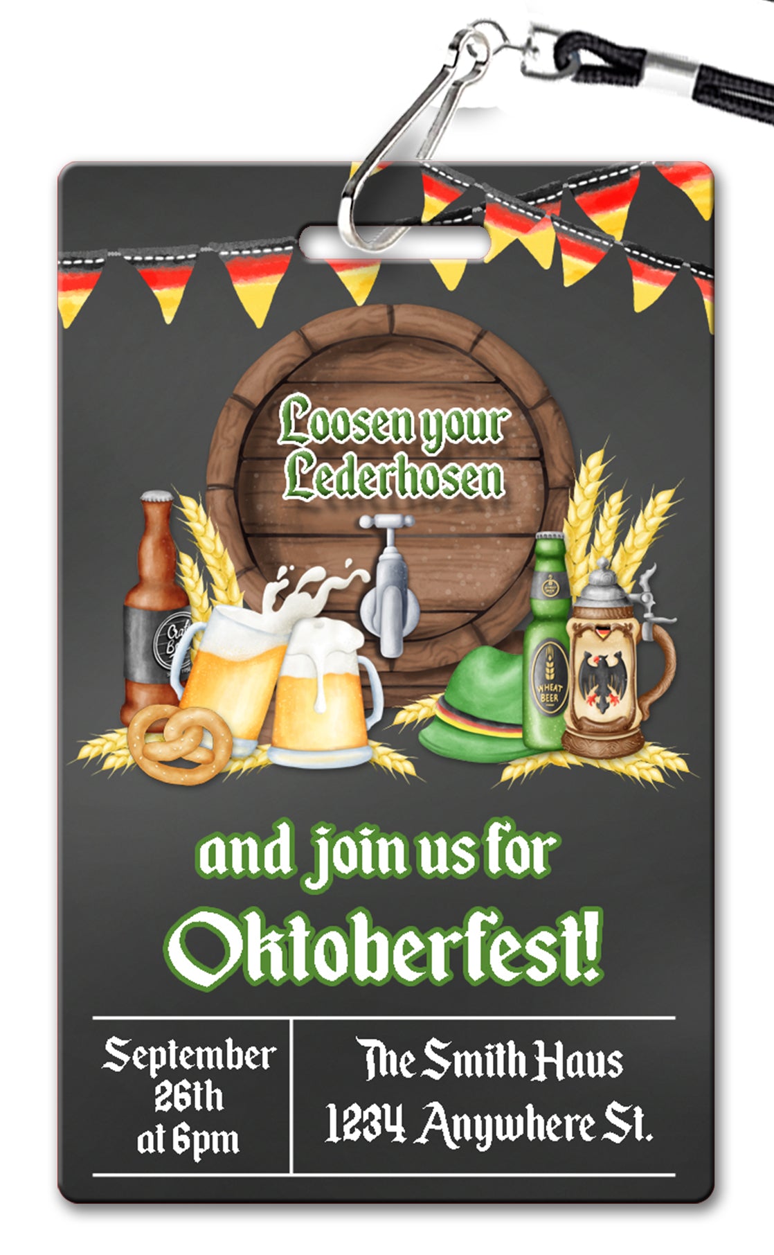 Oktoberfest Invitation