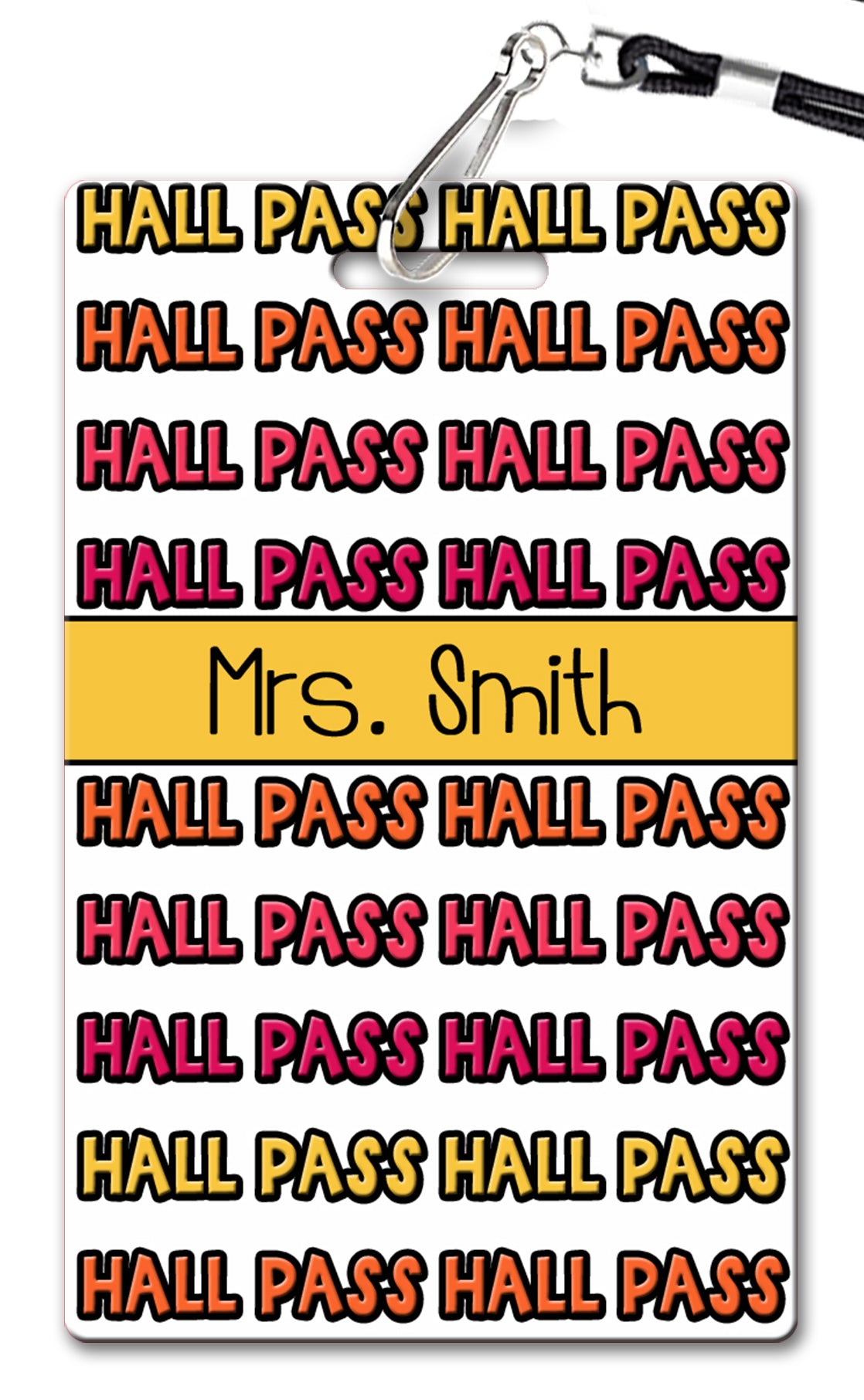 On Repeat Hall Passes (Set of 10)